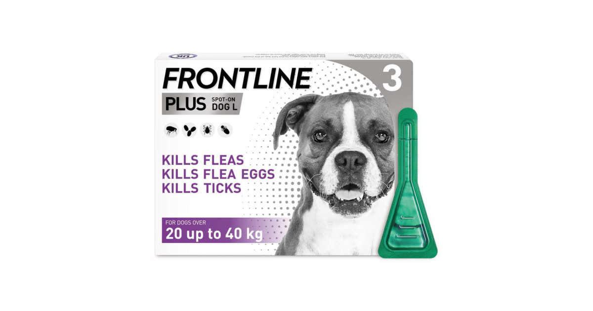 frontline plus for extra large dogs