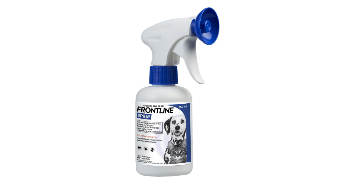 frontline spray cat and dog online south africa tick flea