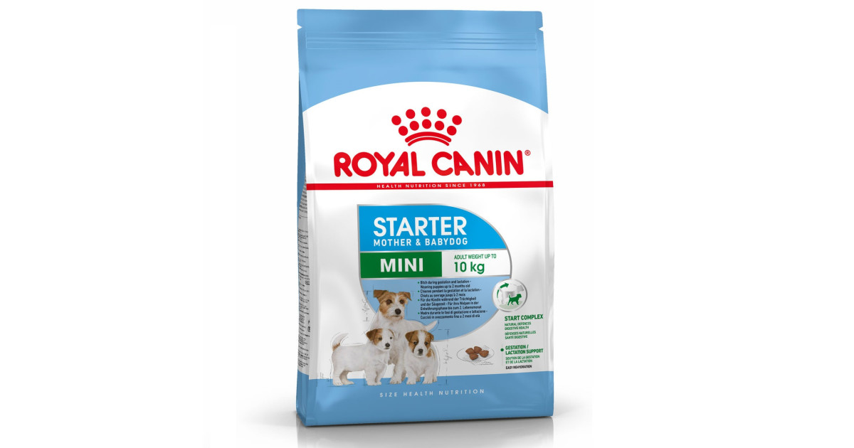 royal canin mini starter mother and baby dog
