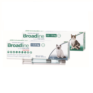 Broadline Broad-Spectrum Protection Solution For Cats