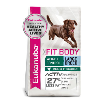 Eukanuba Fit Body Weight Control Chicken Large Adult Dog Food