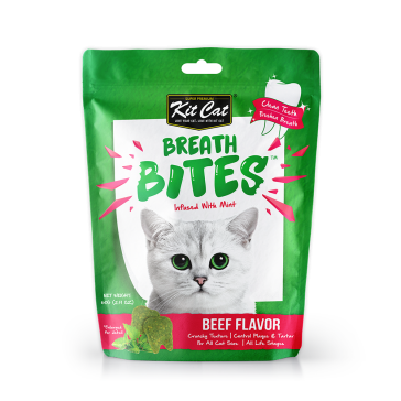 Kit Cat Breath Bites Beef Cat Treats - 60g