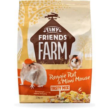 Tiny Friends Reggie Rat & Mimi Mouse Tasty Mix Food