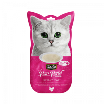 Kit Cat Purr Puree Plus+ Chicken & Cranberry Urinary Care Cat Treats