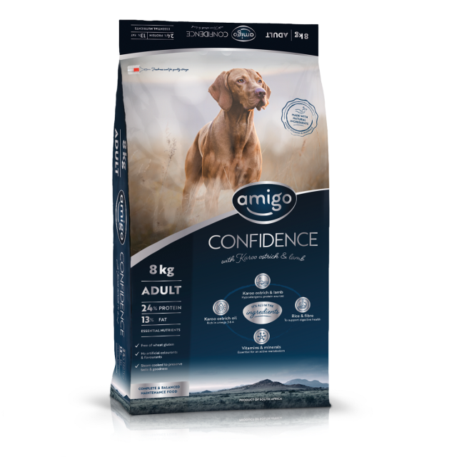 Pet Heaven Buy Amigo Online In South Africa Amigo Confidence Large Adult Dog Food Pet Heaven Online Pet Store