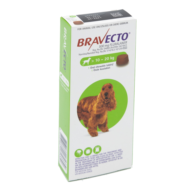 bravecto flea and tick medicine for dogs