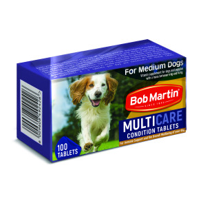 Bob Martin Multi-Care Medium Dog Conditioning Tablets 