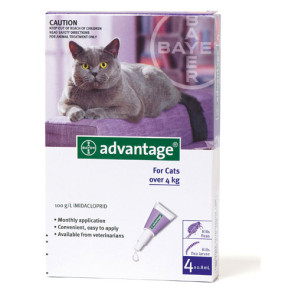 Advantage Cat Over 4kg Flea Treatment