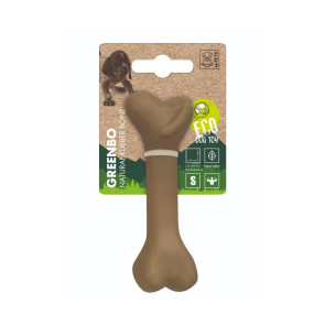 M-Pets Greenbo Natural Rubber Dog Bone Toy