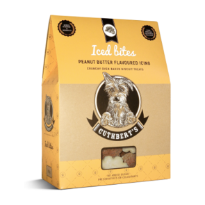 Cuthbert's Iced Peanut Butter Dog Biscuits