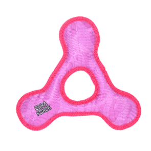 DuraForce Triangle Ring Dog Toy - Pink