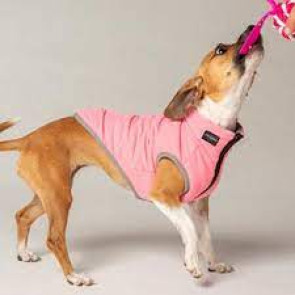 Rogz PufferSkin Dog Jacket - Pink