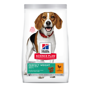 Hill's Science Plan Perfect Weight Chicken Medium Adult Dog Food