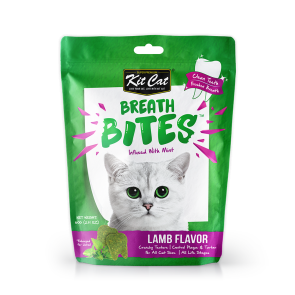 Kit Cat Breath Bites Lamb Cat Treats - 60g