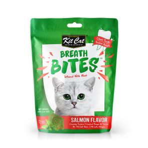 Kit Cat Breath Bites Salmon Cat Treats - 60g
