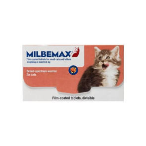 Milbemax Small Cats & Kittens Deworming Tablets