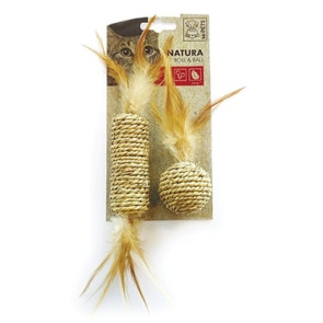 Natura Roll & Ball Cat Toy