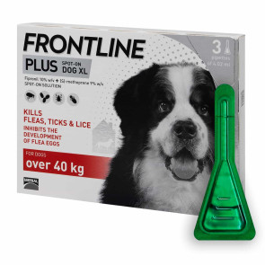 Frontline Plus X-Large Dog Tick & Flea Treatment -40-60kg