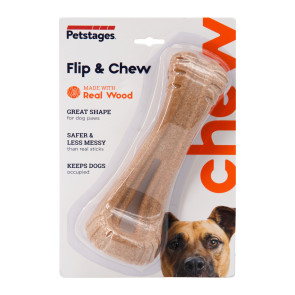 Petstages Dogwood Flip & Chew Dog Toy
