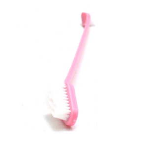 Pet Dent Dog Toothbrush-Pink
