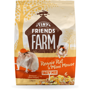 Tiny Friends Reggie Rat & Mimi Mouse Tasty Mix Food