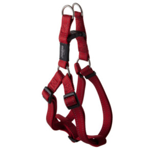 Rogz Utility Step-In Reflective Dog Harness-Red