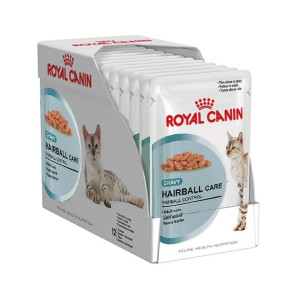 Royal Canin Hairball Care Adult Wet Food Pouches - 12 x 85g