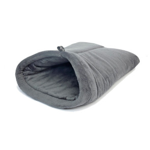 Wagworld Nookie Bag Fleece Pet Bed - Grey