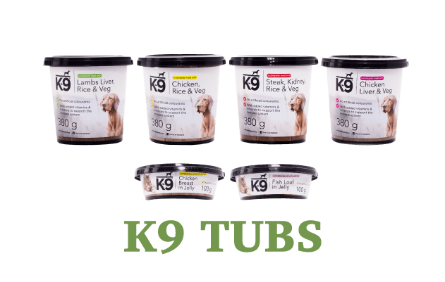K9 Complete Tub Meals